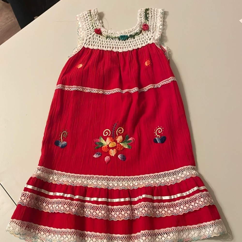 Girls Mexican dress